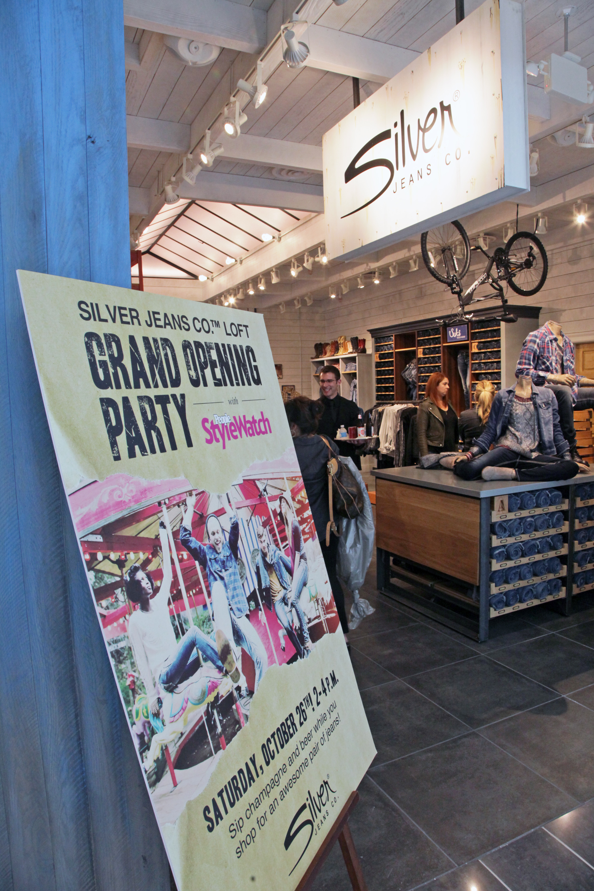 silver jeans store