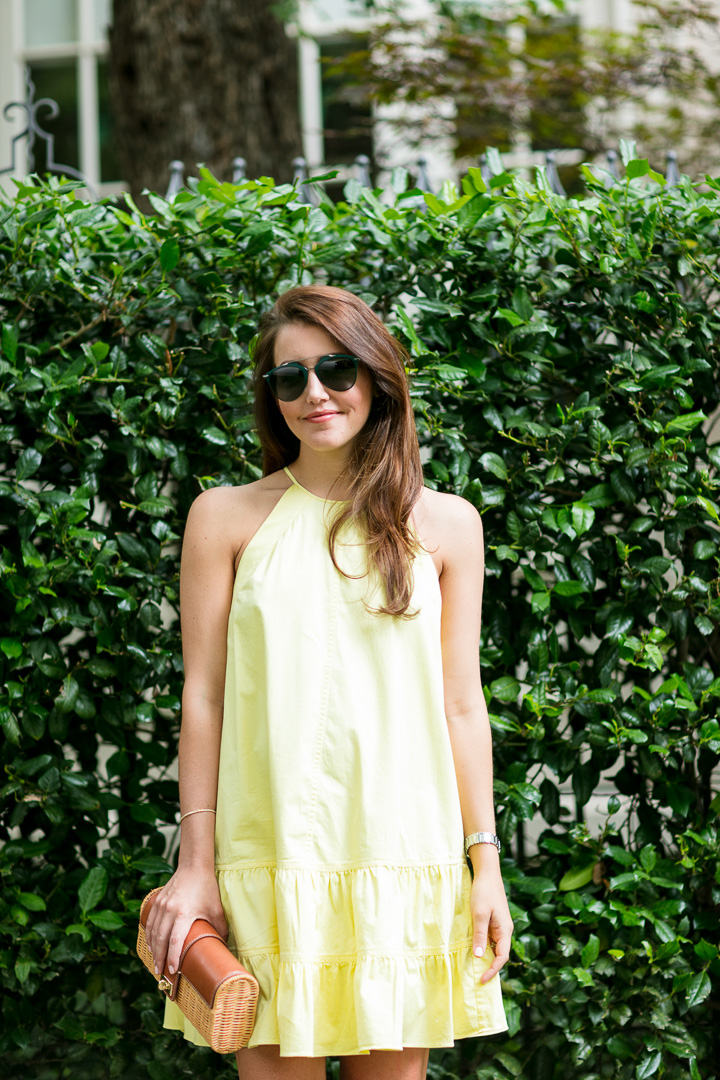 dress // shoes // clutch // sunnies