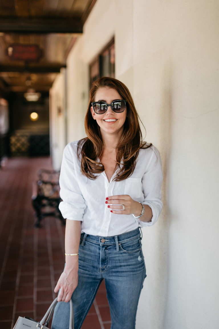 White Button Down